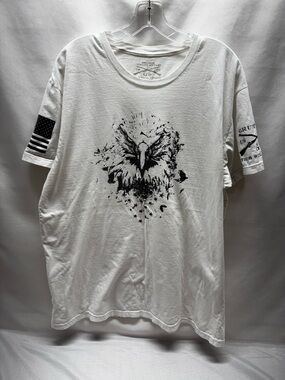 Grunt Style Mens XXL T Shirt Bald Eagle USA Patriotic Graphic This We’ll Defend
